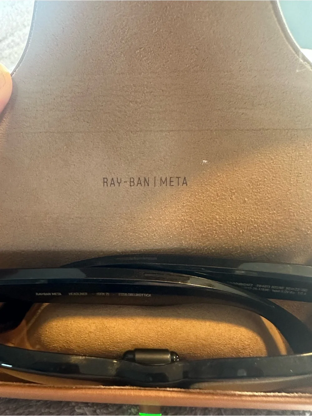 Ray-Ban Meta (Gen 2) Headliner Smart AI Glasses - Sapphire Transitions